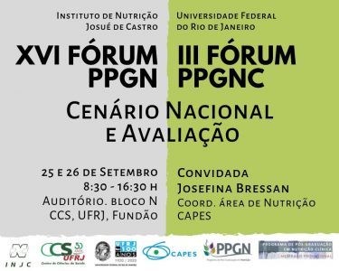 Invitation XVI PPGN Forum and III PPGNC Forum