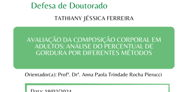 Convite defesa Tathiany Jéssica Ferreira (DR)