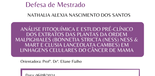 Convite defesa Nathalia Alexia Nascimento dos Santos (MA)