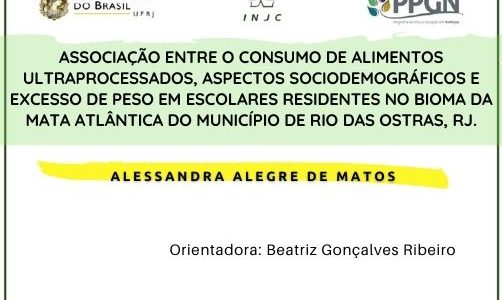 Convite de defesa de Alessandra Alegre de Matos (MA)