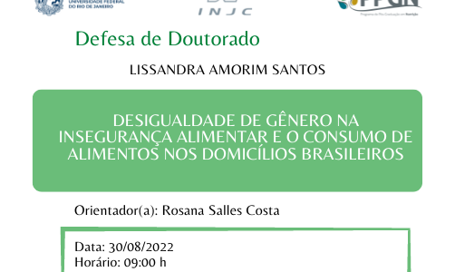 Convite defesa Lissandra Amorim Santos (DR)
