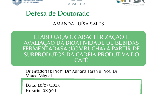 Convite defesa Amanda Luísa Sales (DR)