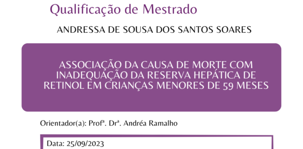 Convite qualificação Andressa de Sousa dos Santos Soares (MA)