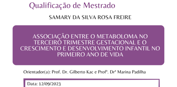 Convite qualificação Samary da Silva Rosa Freire (MA)