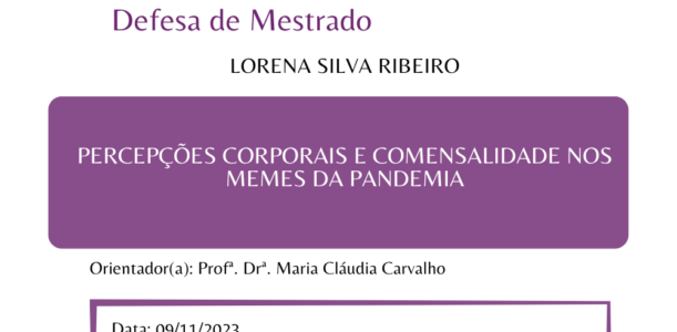 Convite defesa Lorena Silva Ribeiro (MA)