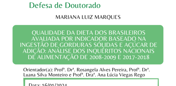 Convite defesa Mariana Luiz Marques (DR)