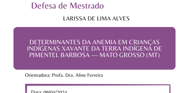 Convite defesa Larissa de Lima Alves (MA)