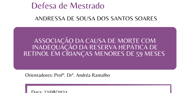 Convite defesa Andressa de Sousa dos Santos Soares (MA)