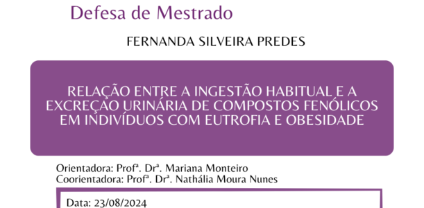 Convite defesa Fernanda Silveira Predes (MA)