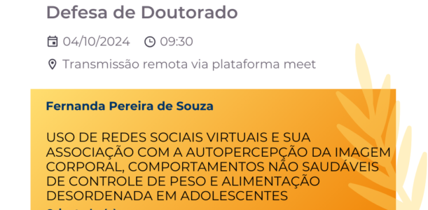 Convite defesa Fernanda Pereira de Souza (D)